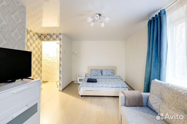 

1-к. квартира, 35 м², 2 кровати