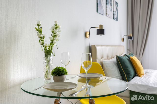

Квартира-студия, 25 м², 1 кровать