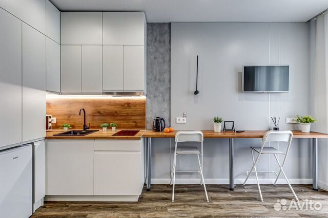 

Квартира-студия, 27 м², 2 кровати