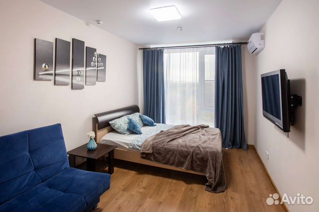 

1-к. квартира, 38 м², 1 кровать