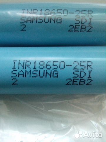 Аккумулятор SAMSUNG INR18650-25R LiMn2O4. Высокото