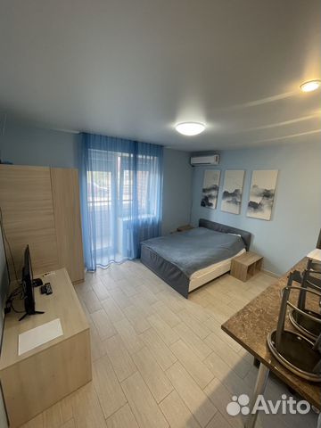 

Квартира-студия, 27 м², 1 кровать