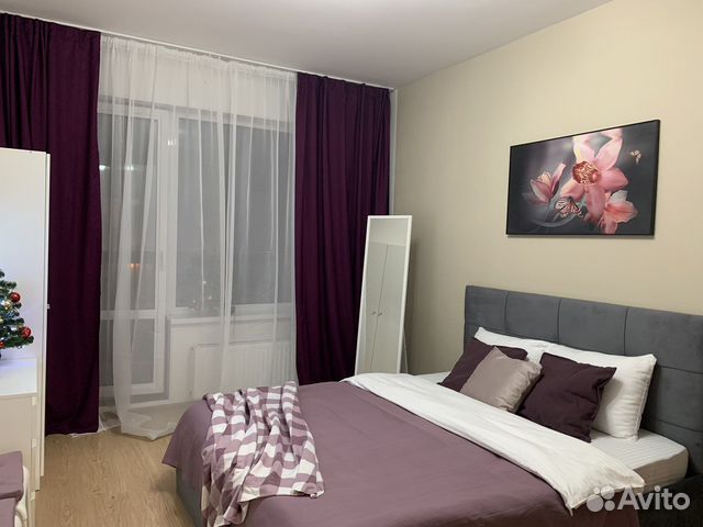 

Квартира-студия, 26 м², 2 кровати