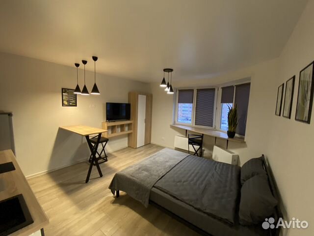 

Квартира-студия, 28,6 м², 1 кровать