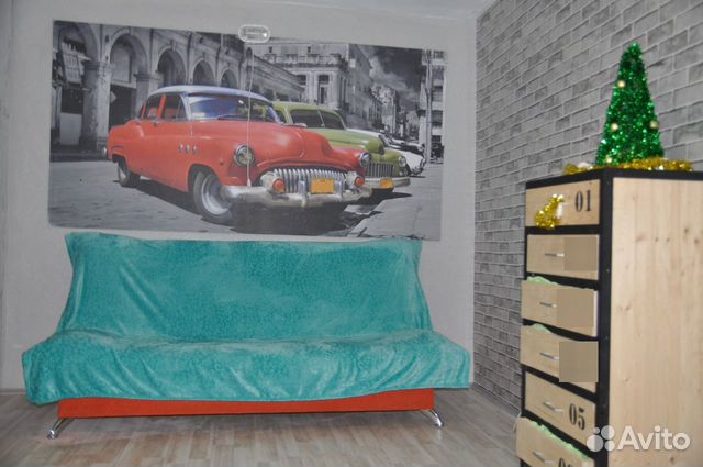 

1-к. квартира, 40 м², 3 кровати