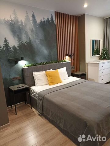 

1-к. квартира, 37 м², 2 кровати