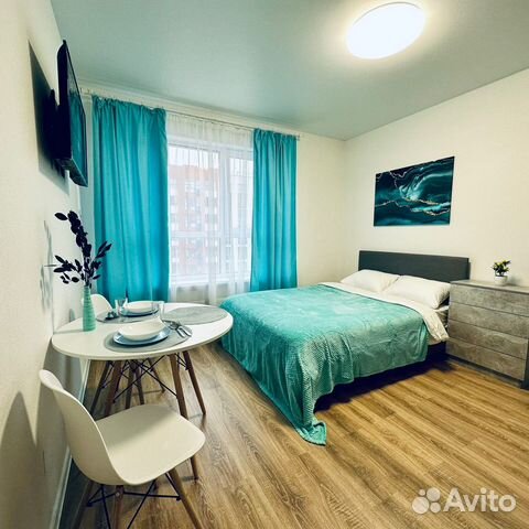 

Квартира-студия, 25 м², 1 кровать
