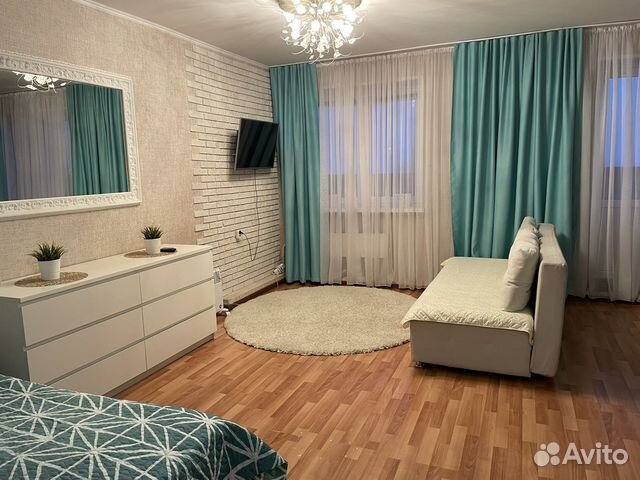 

1-к. квартира, 45 м², 2 кровати
