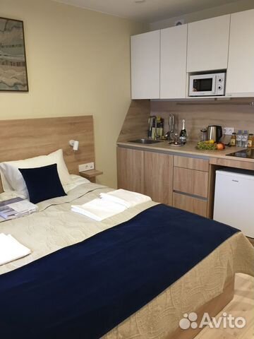 

Квартира-студия, 18,4 м², 2 кровати