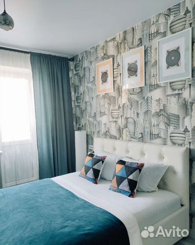

Квартира-студия, 37 м², 1 кровать