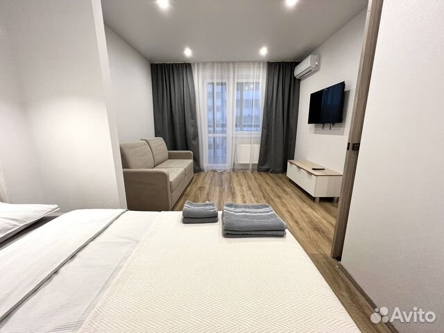 

1-к. квартира, 38 м², 2 кровати