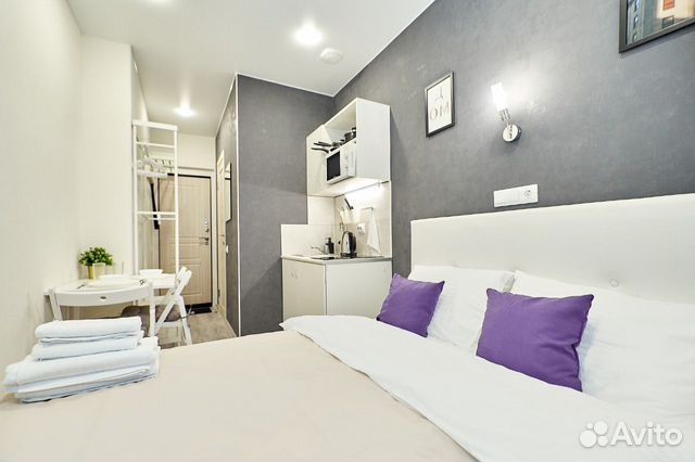 

Квартира-студия в апарт-отеле, 15,1 м², 1 кровать