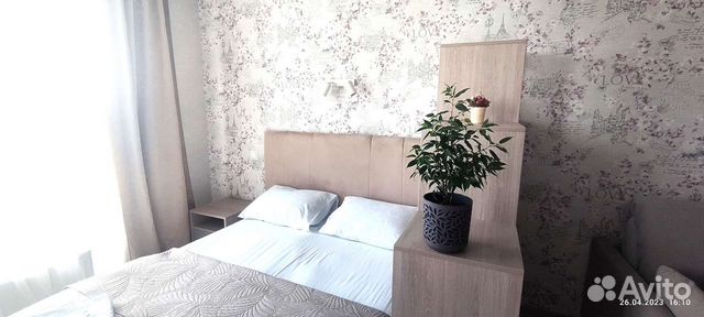 

1-к. квартира, 40 м², 2 кровати