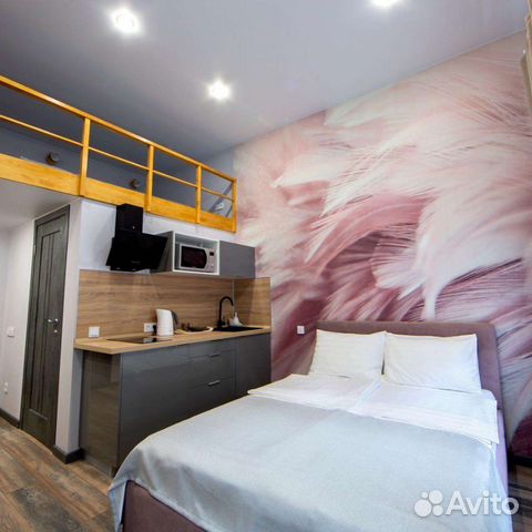 

Квартира-студия, 20 м², 2 кровати