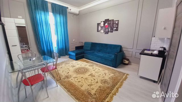 

Квартира-студия, 28 м², 1 кровать