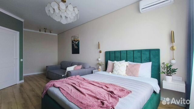 

1-к. квартира, 45 м², 2 кровати