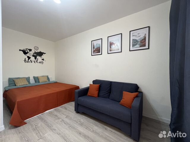 

1-к. квартира, 35 м², 3 кровати