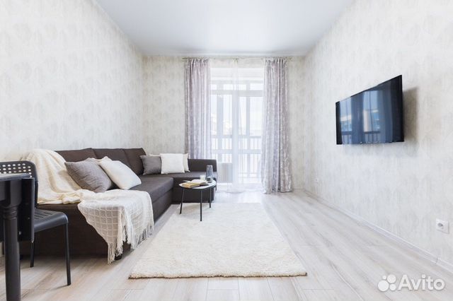 

1-к. квартира, 39 м², 2 кровати