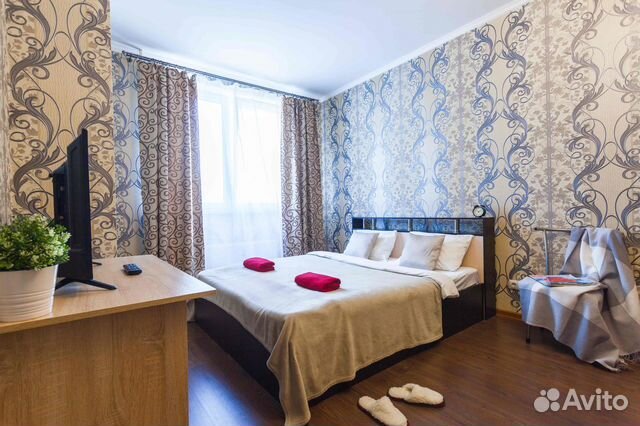 

1-к. квартира, 50 м², 3 кровати