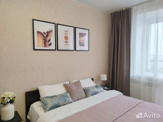 

1-к. квартира, 40 м², 2 кровати