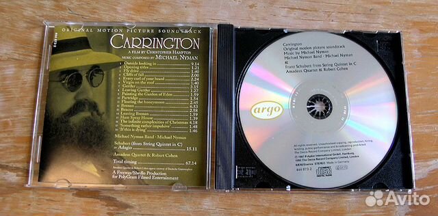 CD Michael Nyman - Carrington