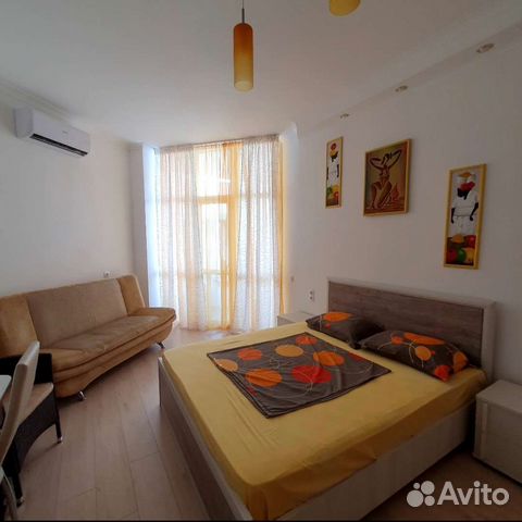 

Квартира-студия, 30 м², 2 кровати