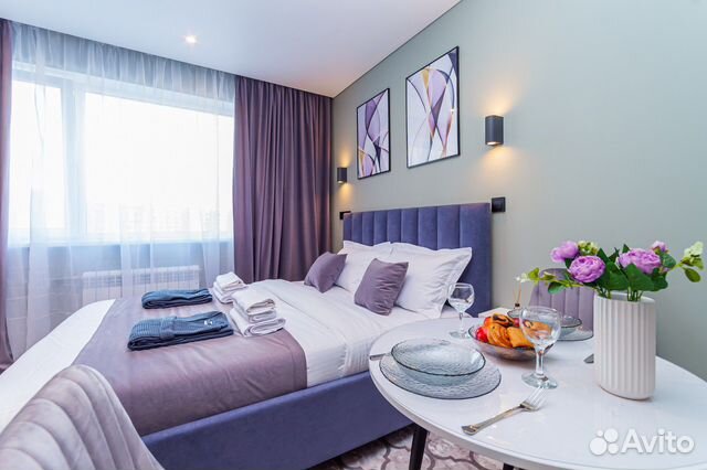 

Квартира-студия, 20,5 м², 1 кровать