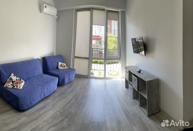 

1-к. квартира, 44 м², 2 кровати