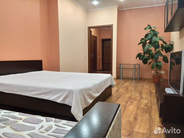 

1-к. квартира, 54 м², 3 кровати