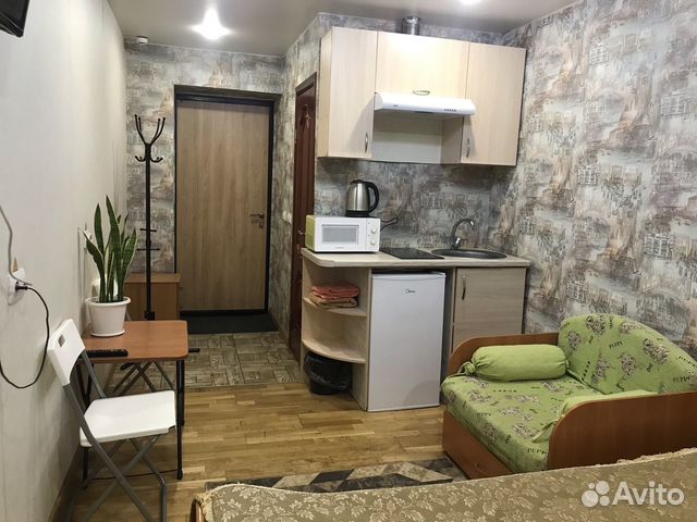 

Квартира-студия, 15 м², 1 кровать