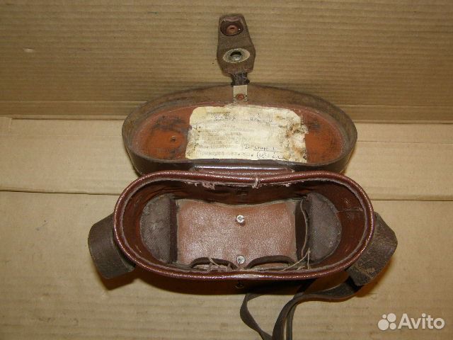 Футляр для бинокля послевоенный (кожа). СССР