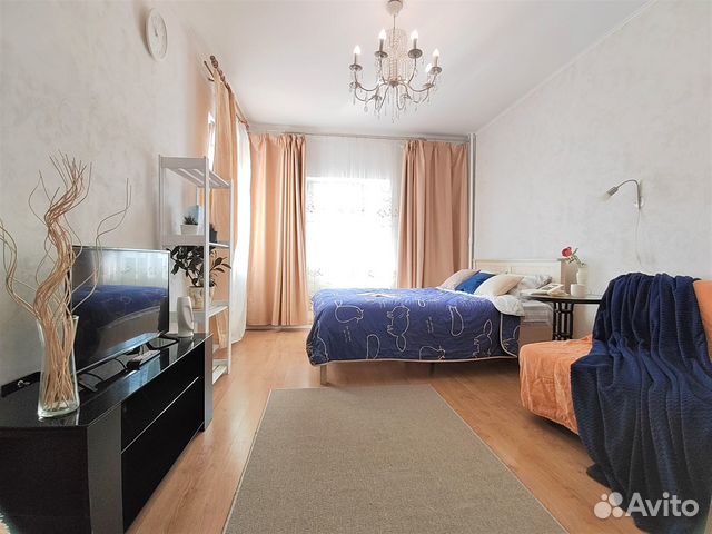 

Квартира-студия, 29 м², 2 кровати