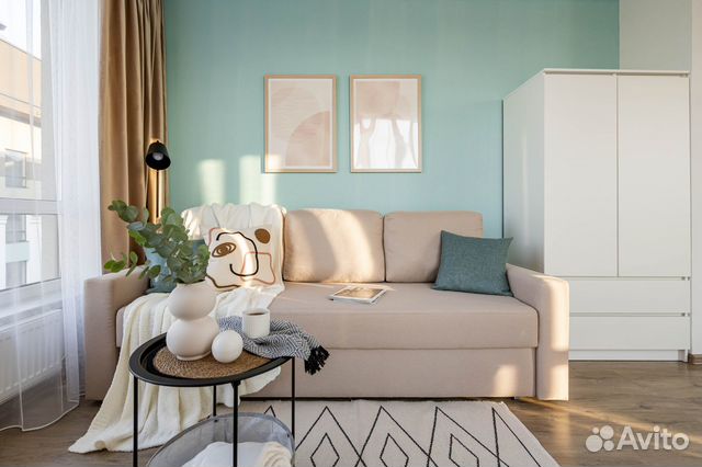 

1-к. квартира, 40 м², 3 кровати
