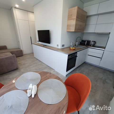 

1-к. квартира, 40 м², 2 кровати