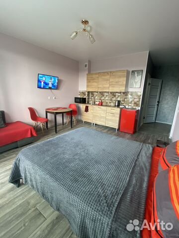 

Квартира-студия, 30 м², 2 кровати