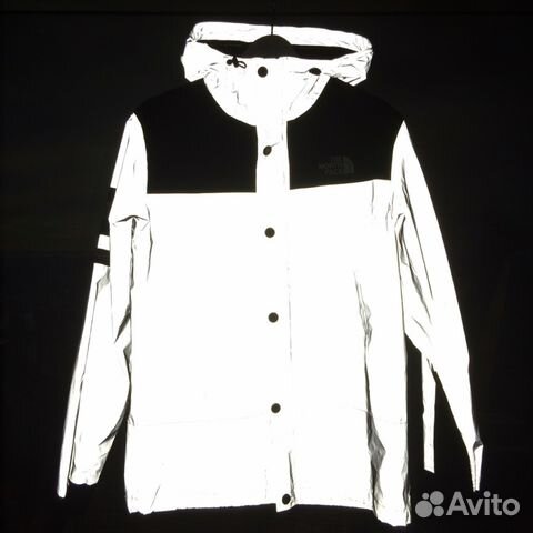 north face supreme reflective jacket