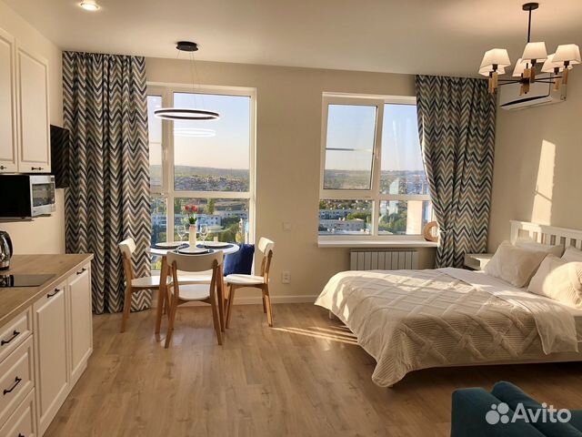

Квартира-студия, 30 м², 2 кровати