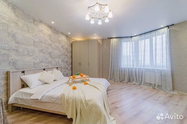 

1-к. квартира, 60 м², 2 кровати
