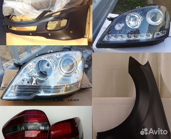 Фара левая правая для Mercedes ML W164 (05-12) Фара левая правая для Mercedes ML W164 (05-12)