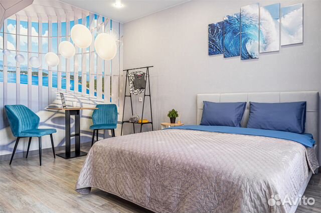 

1-к. квартира, 40 м², 2 кровати