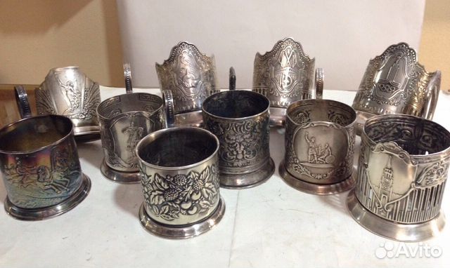 Подстаканники разные. Коллекционные Подстаканники разные. Коллекционные