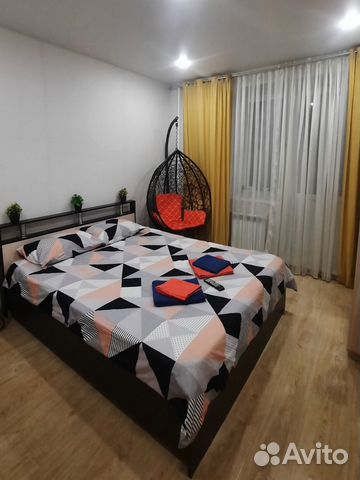 

1-к. квартира, 38 м², 2 кровати
