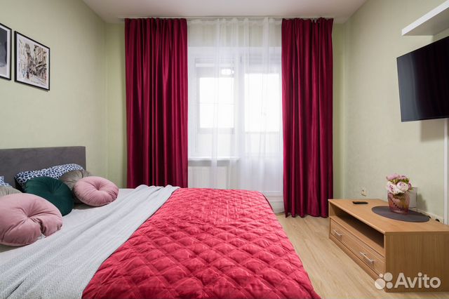 

Квартира-студия, 30 м², 1 кровать