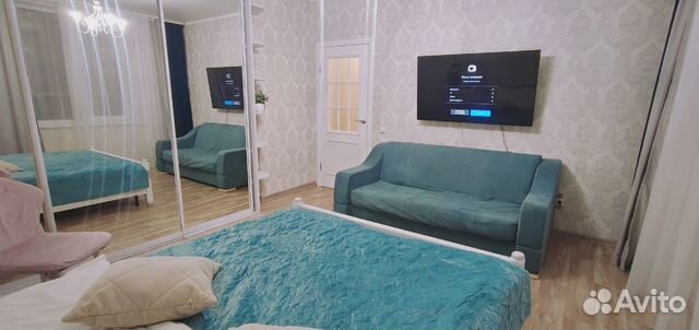 

1-к. квартира, 38 м², 1 кровать