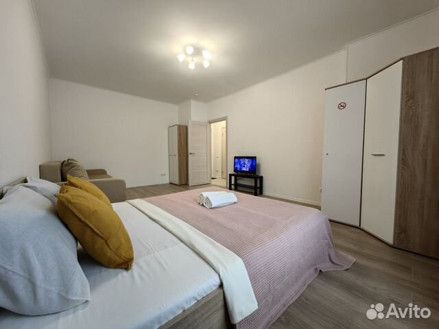 

1-к. квартира, 40 м², 2 кровати