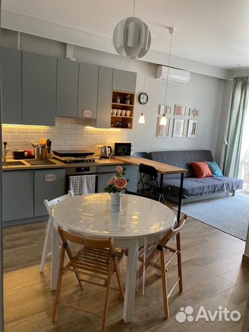 

1-к. квартира, 44,5 м², 2 кровати