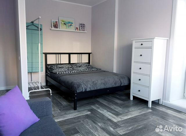

1-к. квартира, 30 м², 3 кровати