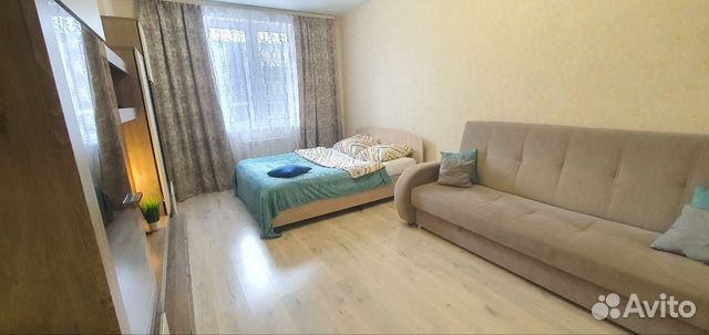

1-к. квартира, 38 м², 2 кровати