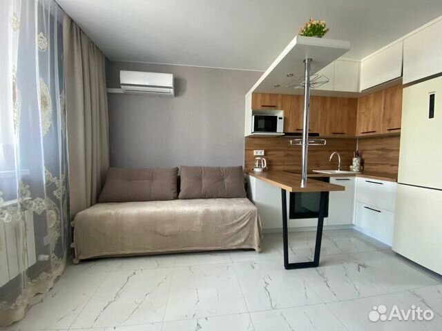 

Квартира-студия, 27 м², 1 кровать