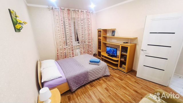 

1-к. квартира, 37 м², 2 кровати